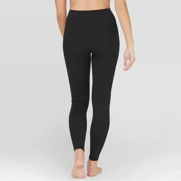 Assets by Spanx Women’s Ponte Shaping Leggings Black SZ M - Picture 2 of 9